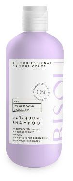 фото Шампунь для перманентно окрашенных и поврежденных волос bisou fix your color, 300 мл