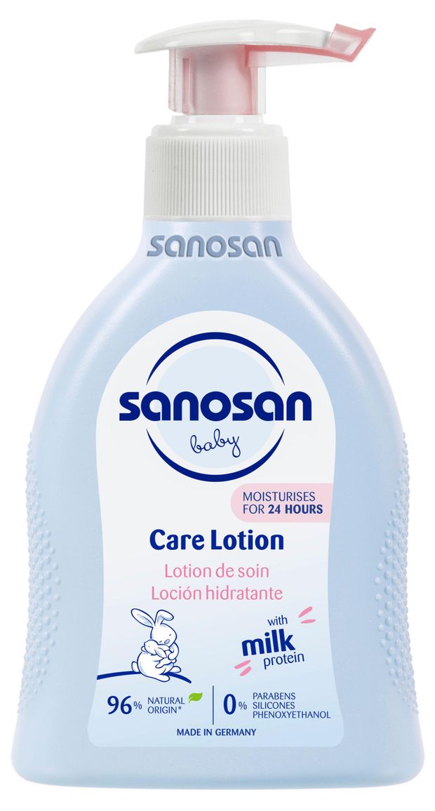Молочко для детей Sanosan с пантенолом, 200 мл