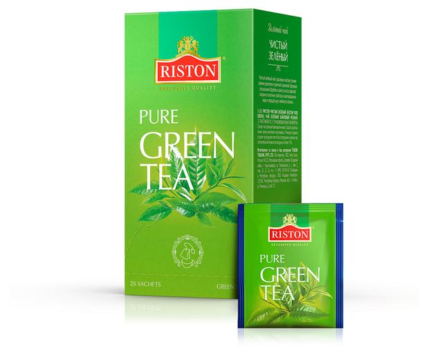 Чай зеленый RISTON Pure, 25x2 г