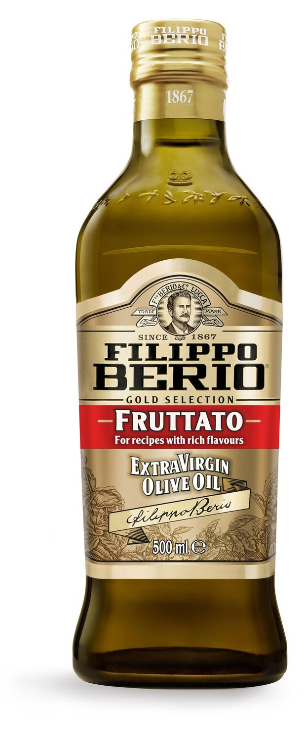 Масло оливковое Filippo Berio Extra Virgin Fruttato нерафинированное, 500 мл