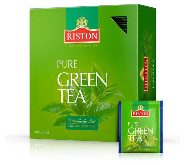 Чай зеленый RISTON Pure, 100х2 г