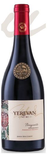Напиток винный игристый Erevan красный полусладкий Армения, 0,75 л