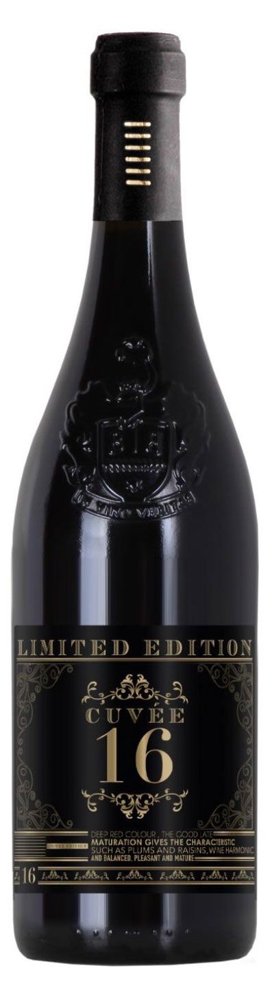 Вино Cuvee 16 полусухое красное Италия, 0,75 л