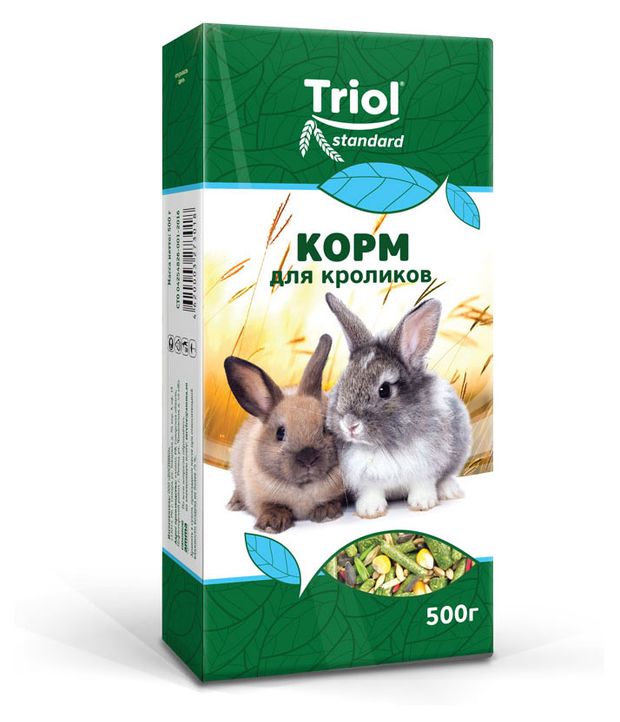 Корм для кроликов Тriol Standard, 500 г
