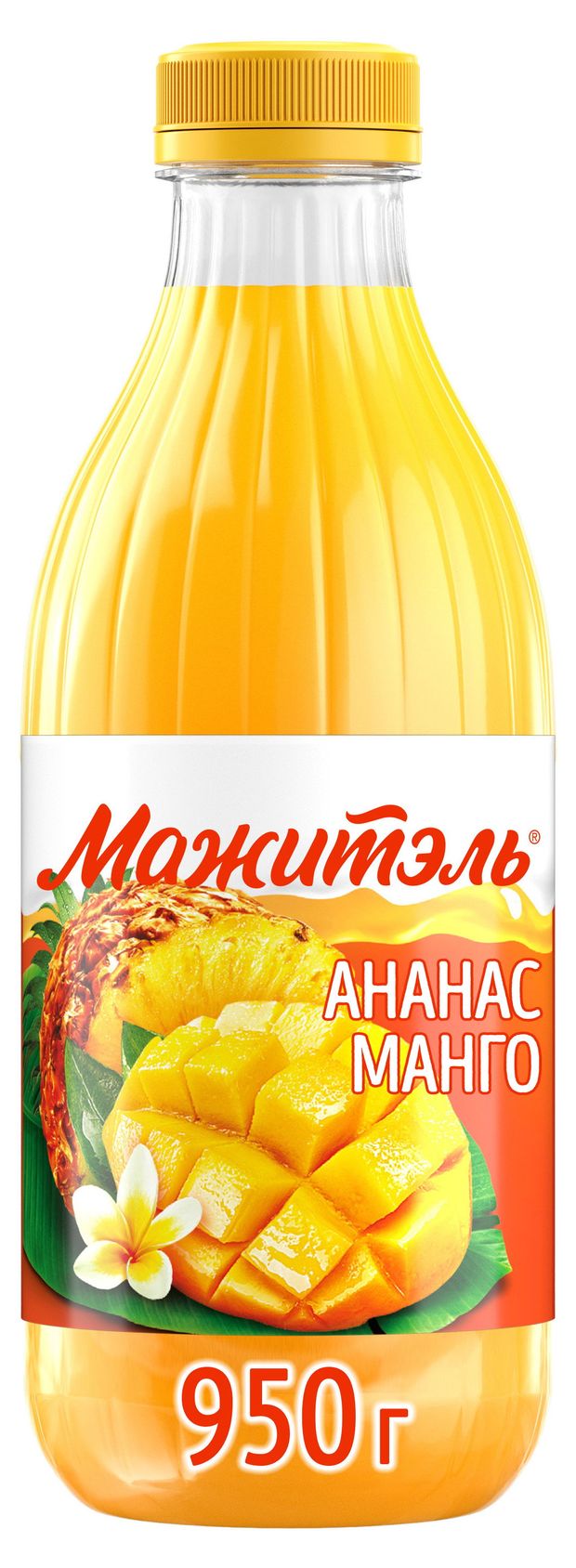 Напиток сывороточный J7 Мажитэль ананас-манго, 950 г