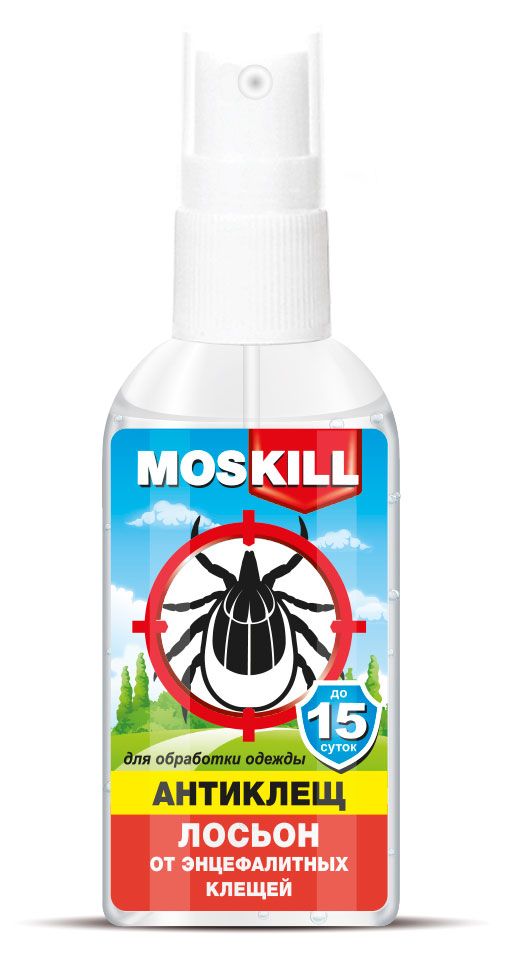 Средство акарицидное Москилл Антиклещ спрей, 60 мл