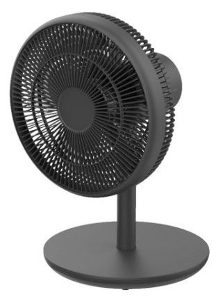 Бытовая техника  Ашан Вентилятор настольный Qilive FT30Q черный