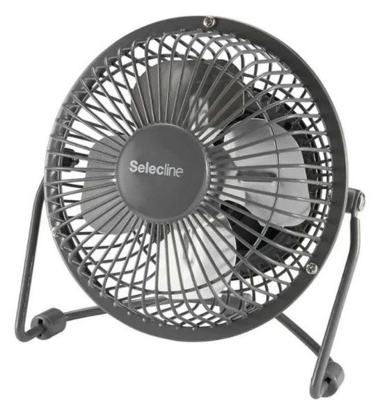 Бытовая техника Вентилятор настольный Qilive QT-U401 черный