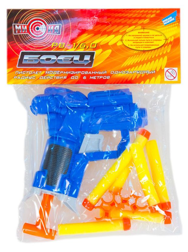 Игрушечное оружие Mission-Target РВ-1/6 Боец