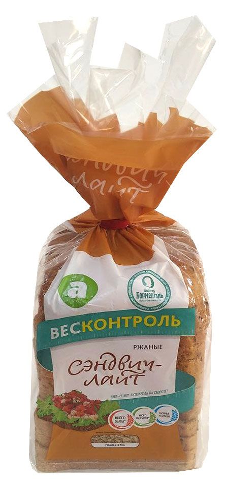 Хлеб Арзамасский хлеб Сэндвич-лайт ржаные, 350 г