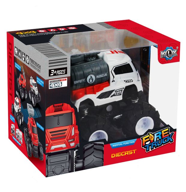   Ашан Игрушка инерционная KLH Toys Пожарная машина