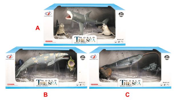   Ашан Игрушка Zhongjieming Toys Морские обитатели