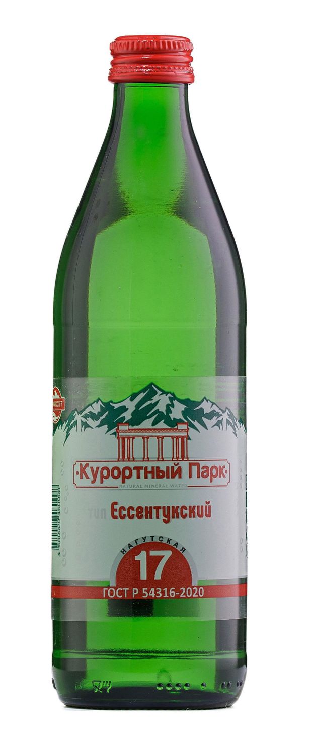 Вода минеральная Курортный парк Нагутская 17, 450 мл