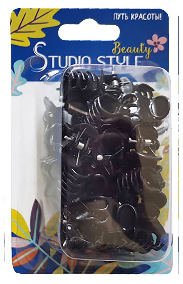 Набор заколок Studio Style крабов, 24 шт в ассортименте