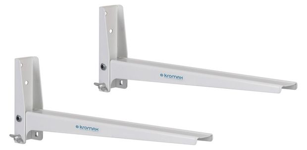 Электроника  Ашан Кронштейн для СВЧ-печей Kromax MICRO-4 white max 20 кг, от стены 310 мм