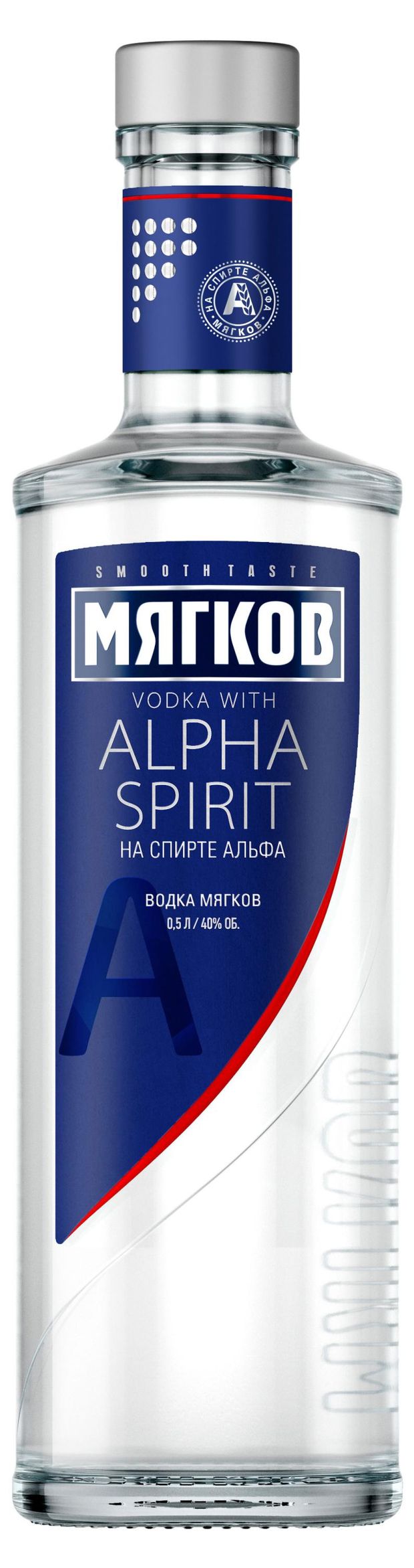 Водка Мягков Альфа Россия, 0,5 л