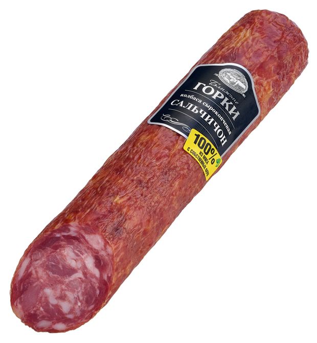 Колбаса сырокопченая Ближние горки Сальчичон полусухая, ~ 0,7 кг