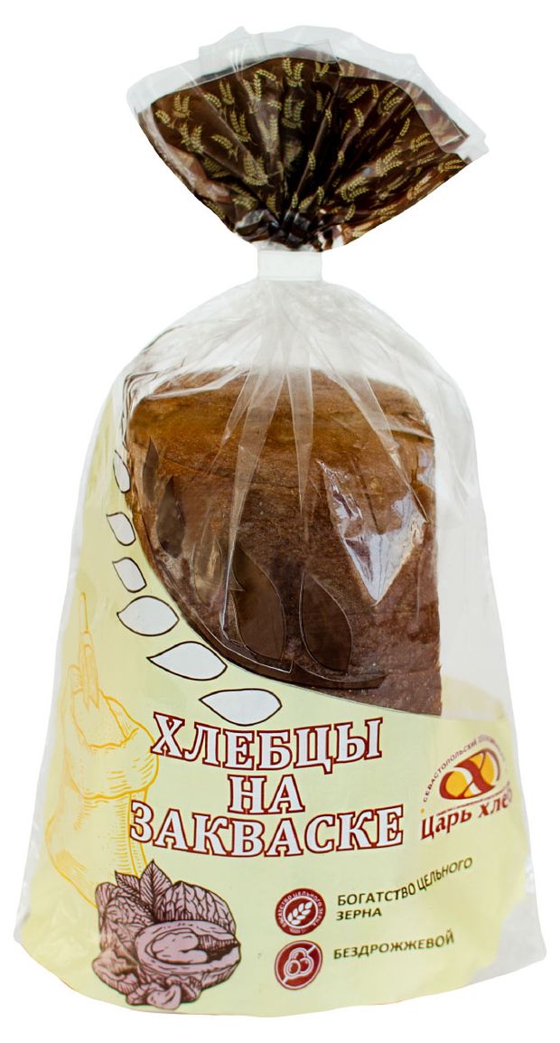 Хлебцы Царь хлеб на закваске нарезка, 300 г