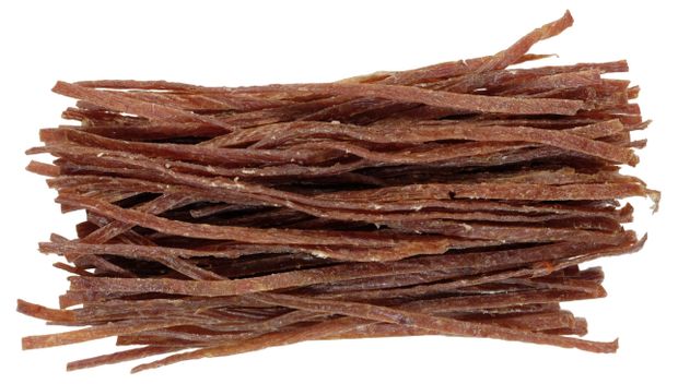 Палочки из фарша тунца вяленые вес 270₽