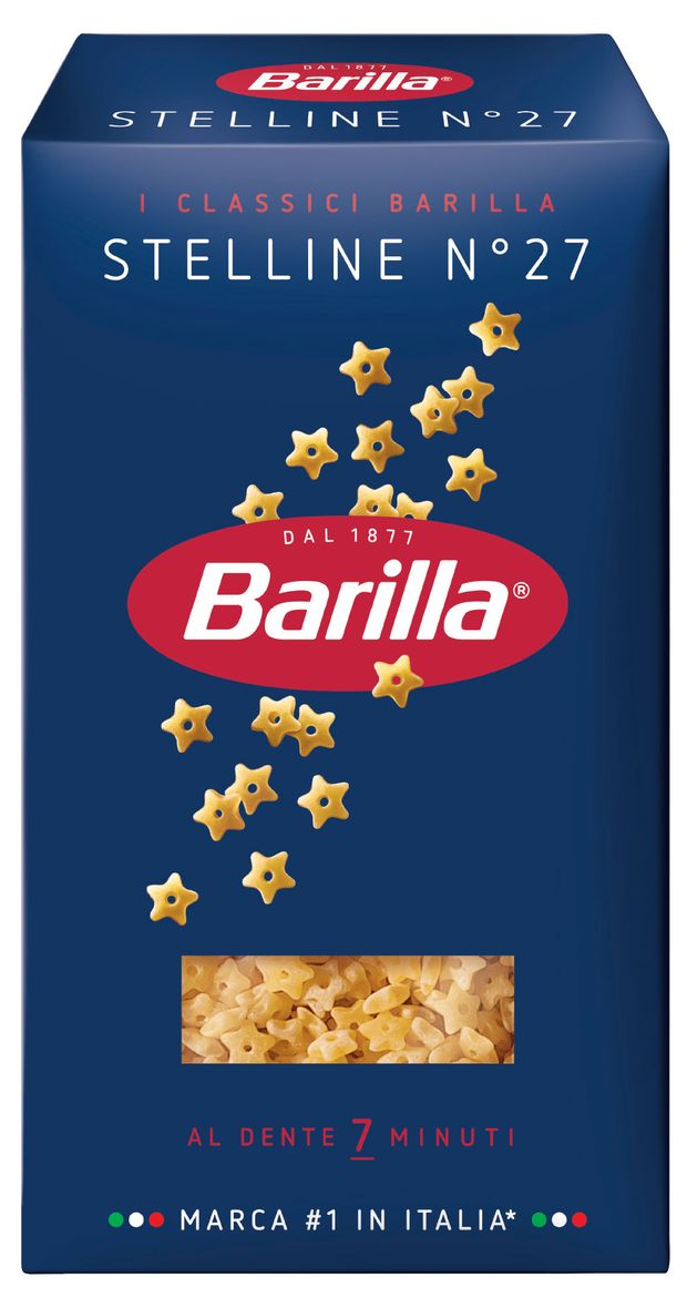 Макаронные изделия Barilla Stelline 27 звездочки 450 г 90₽