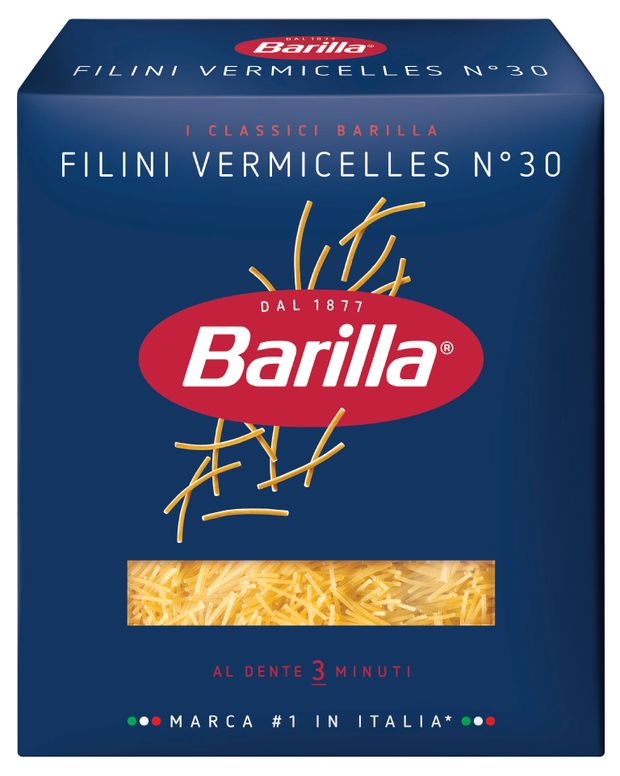 Макаронные изделия Barilla Filini 30 вермишель 450 г 90₽