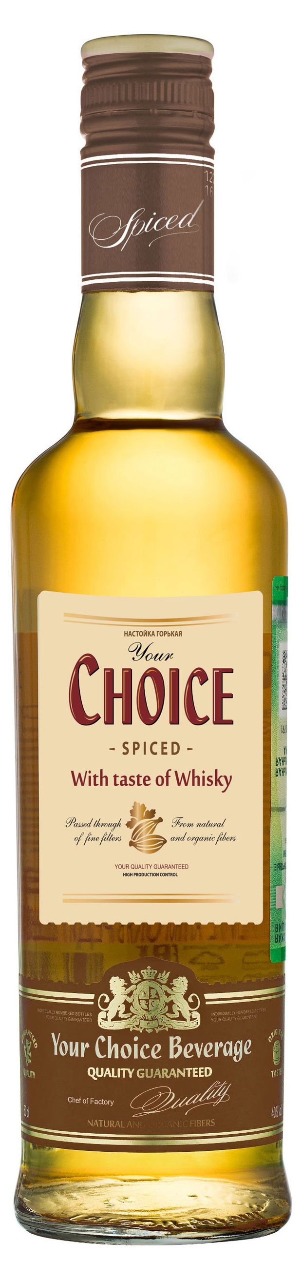 Виски Choice Spiced Россия 05 л 400₽