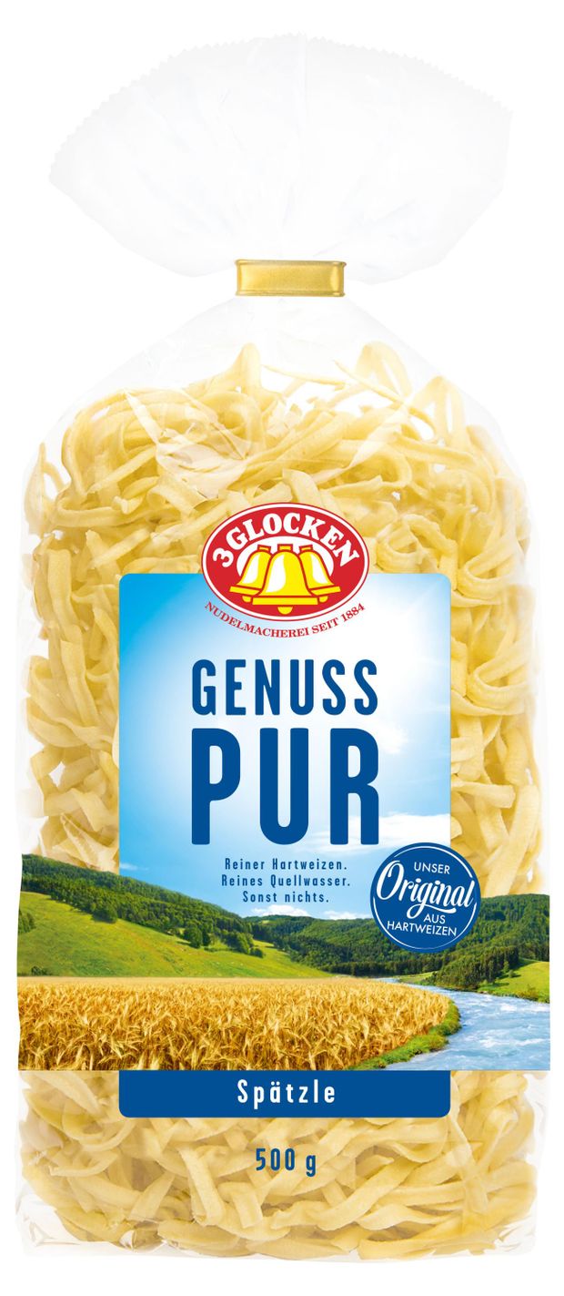 Макаронные изделия 3 GLOCKEN Spatzle лапша, 500 г