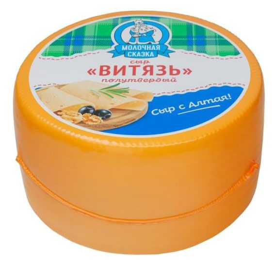 Сыр Молочная сказка Витязь 50% БЗМЖ, вес