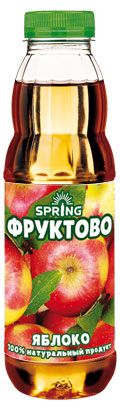 Напиток сокосодержащий Spring Фруктово яблоко, 500 мл