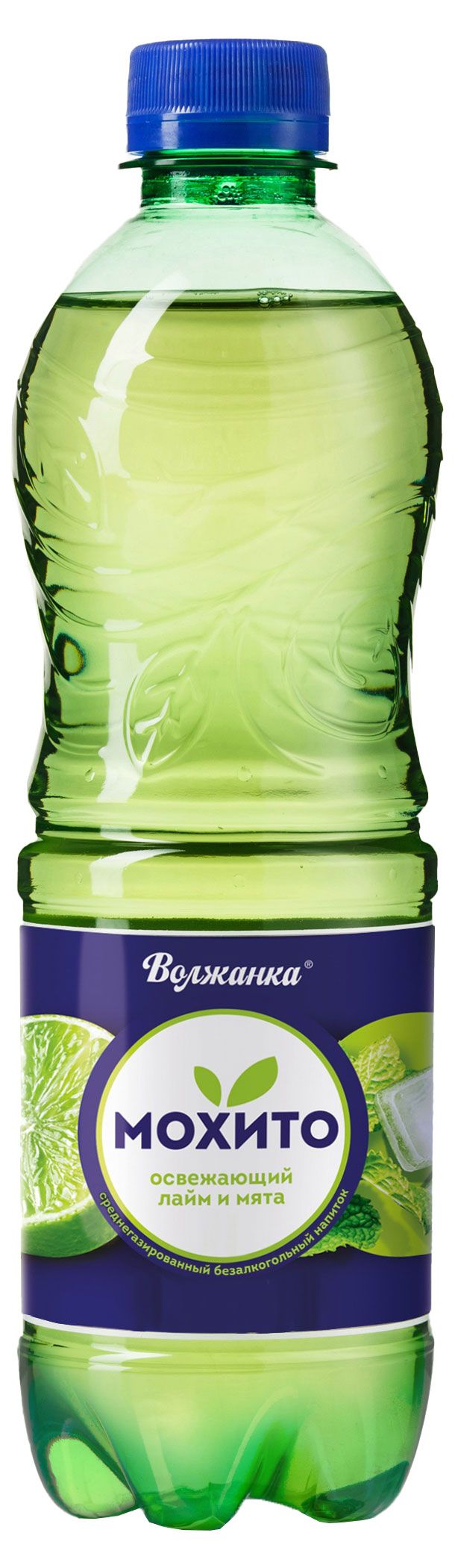 Напиток газированный Волжанка Мохито, 500 мл