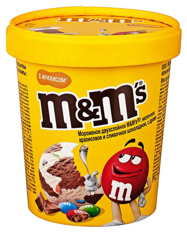 Мороженое M&M's, 295 г