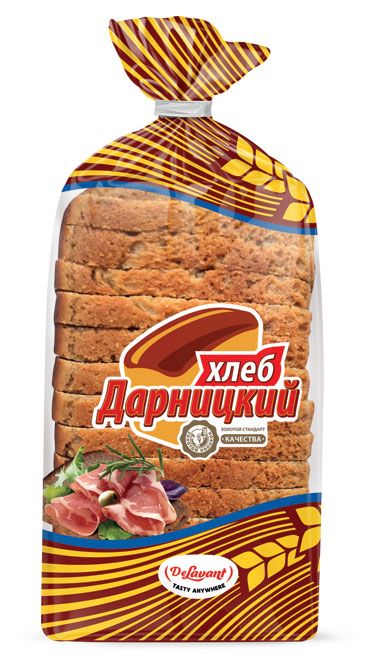 Хлеб Delavant Дарницкий без добавления сахара нарезка, 650 г