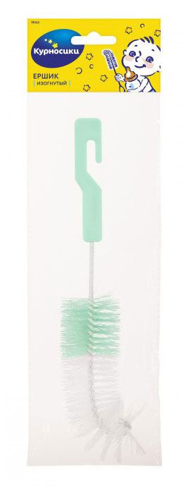 Ершик для бутылочек Курносики изогнутый 1 шт 88₽