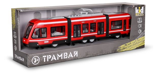 Игрушка-трамвай Kid Rocks со звуком и светом 116 1437₽
