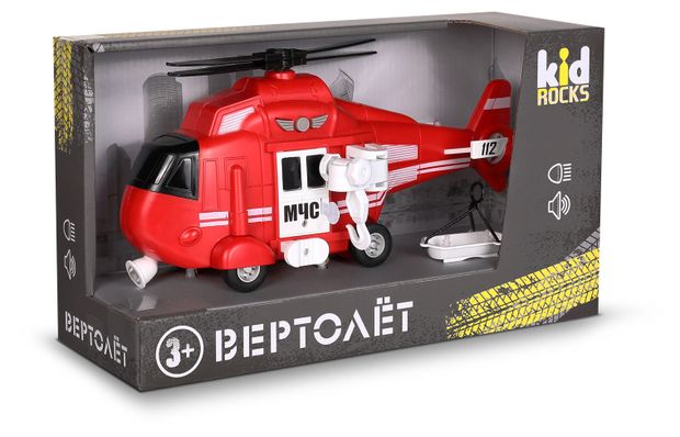 фото Вертолет kid rocks со звуком и светом, 1:16