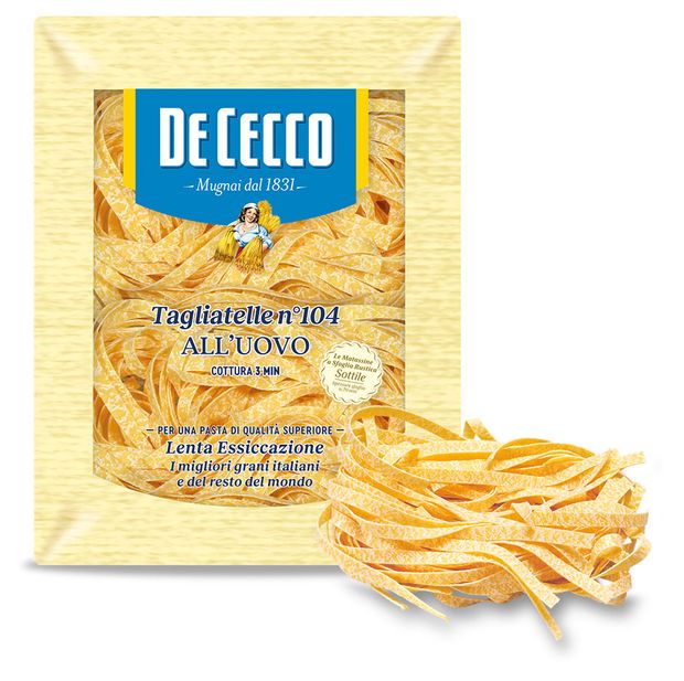 Макаронные изделия De Cecco Tagliatelle 104 лапша, 250 г