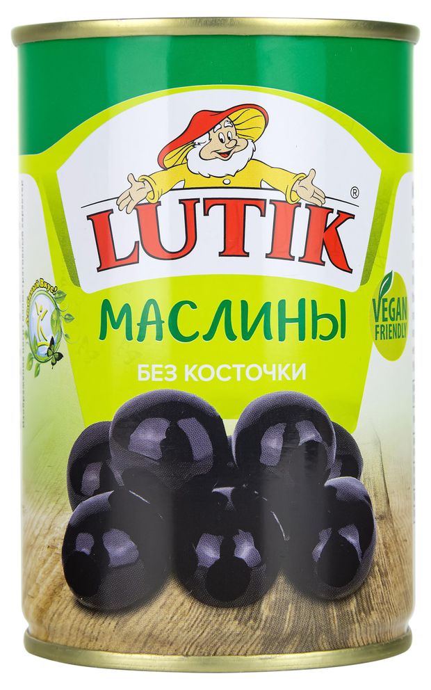 Маслины LUTIK без косточки 280 г 99₽
