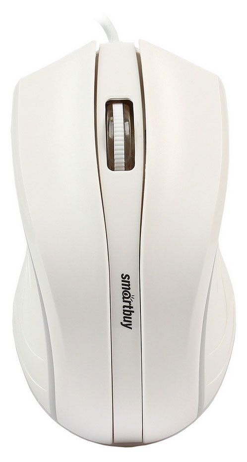Электроника  Ашан Мышь компьютерная SmartBuy 338 белая