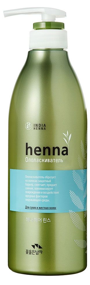 Ополаскиватель для волос Flor de man с индийской хной, 730 мл