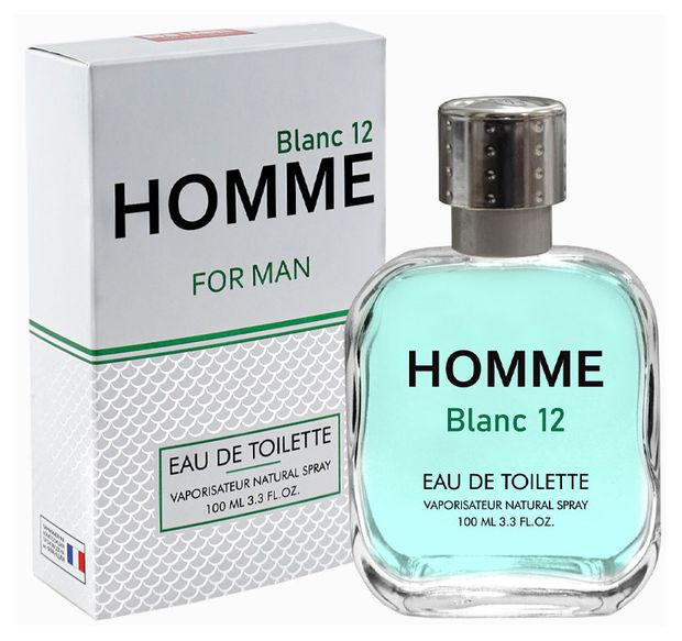 Туалетная вода для мужчин Homme Blanc 12, 100 мл