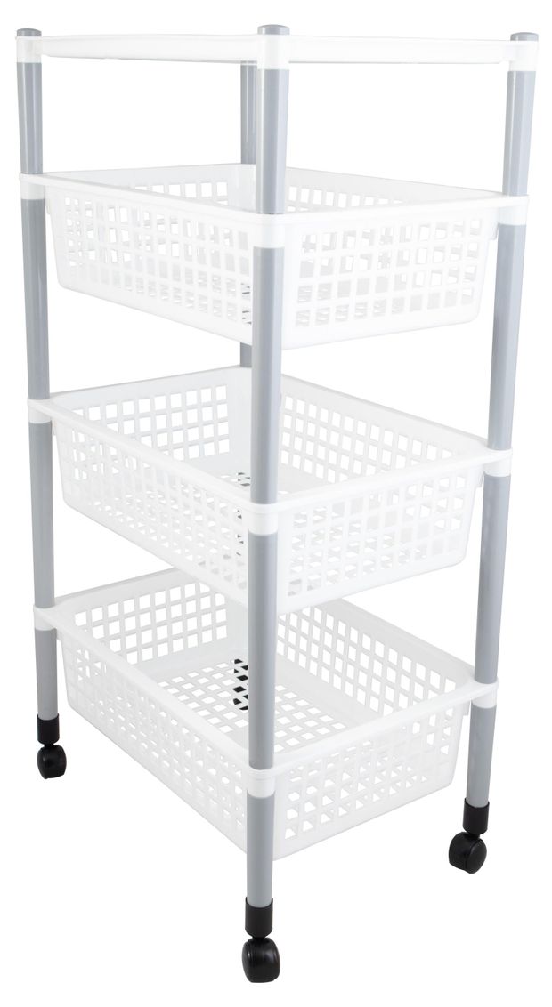 Контейнер для овощей Полимербыт на колесах 4-х секционный 1000₽