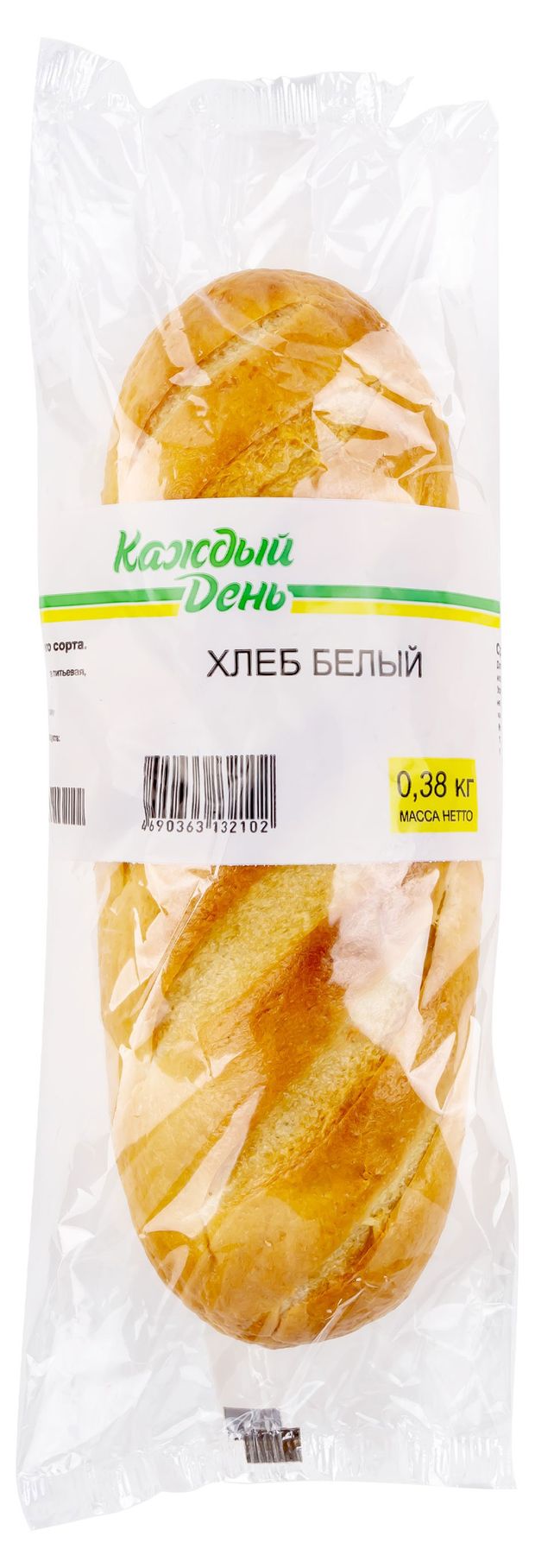 Хлеб белый Каждый день без сахара 380 г 19₽
