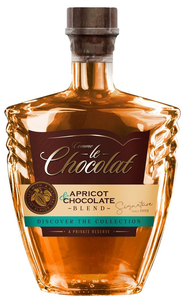 Коктейль на основе коньяка Le Chocolat Apricot Россия, 0,5 л