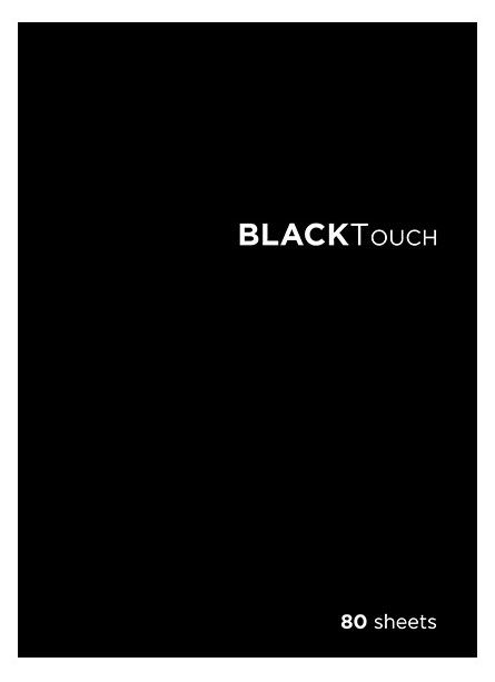 Тетрадь ПЗБМ BlackTouch А4 клетка, 80 листов