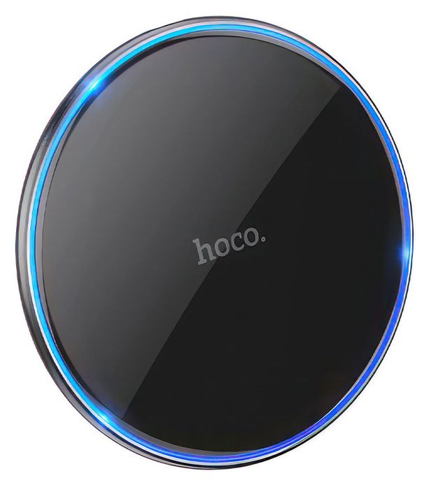 Электроника Беспроводное зарядное устройство Hoco CW6 Pro Easy, черный