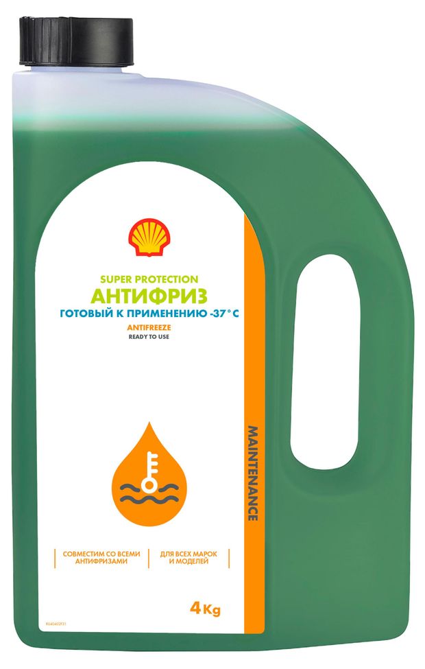 Антифриз Shell Super prot, 4 кг