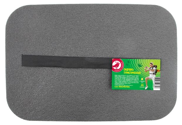 Сидушка туристическая АШАН Красная Птица 350х240х15 мм 230₽