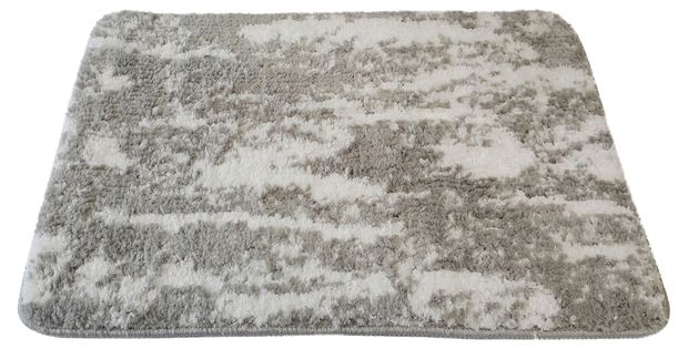 фото Коврик для ванной комнаты и пола deco marble grey, 40x60 см