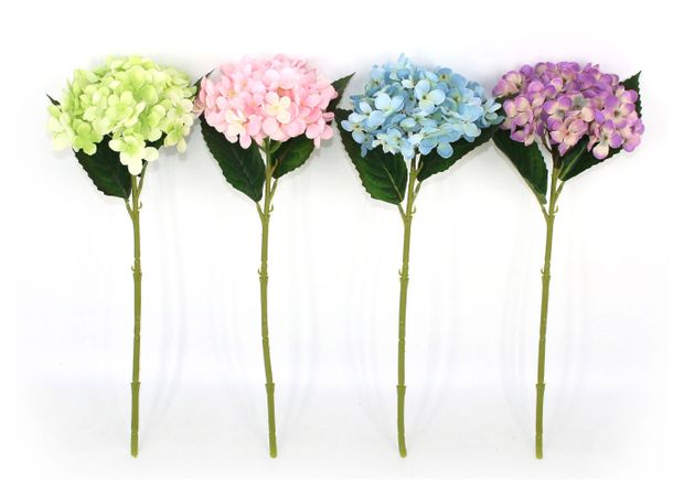 Цветок искусственный Гортензия 50 см, 1 шт в ассортименте