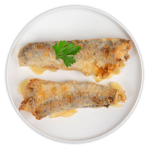 Минтай АШАН жареный вес 80₽